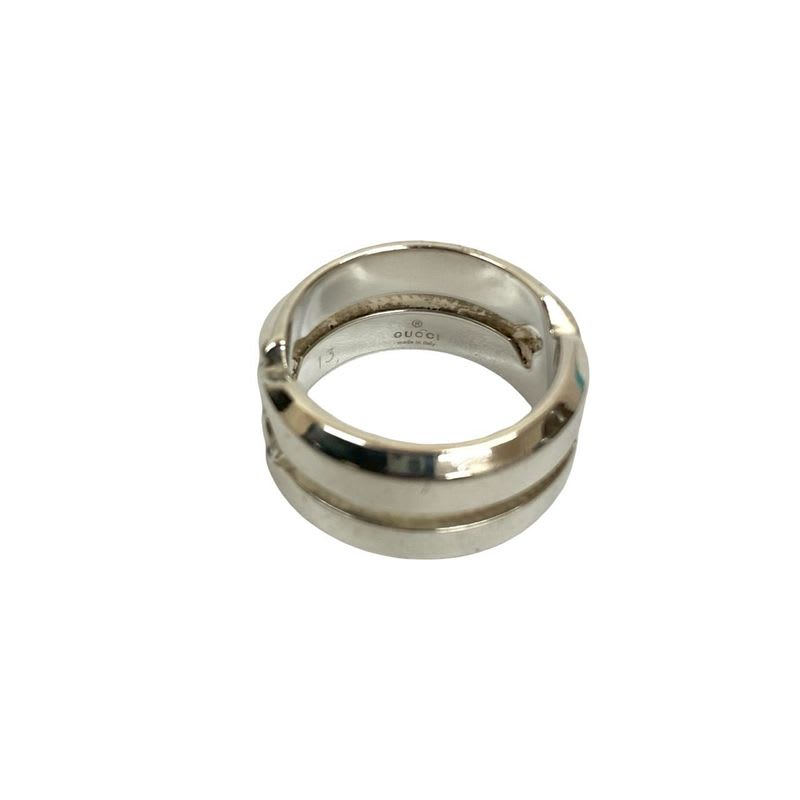 Gucci Knot Infinity Silver 925 Ring Accessory Jewelry No 12 29293