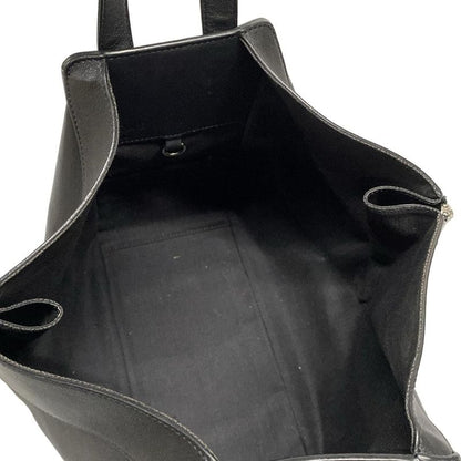 Loewe Tote Bag Hammock Bag Small Black With C Engraved Leather