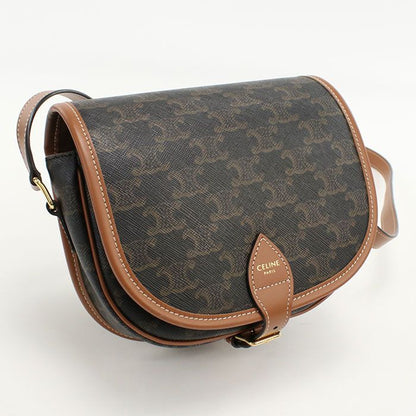 Celine Medium Folco Bag Triomphe Canvas 19150 2BZJ 04LU Shoulder Bag Triomphe