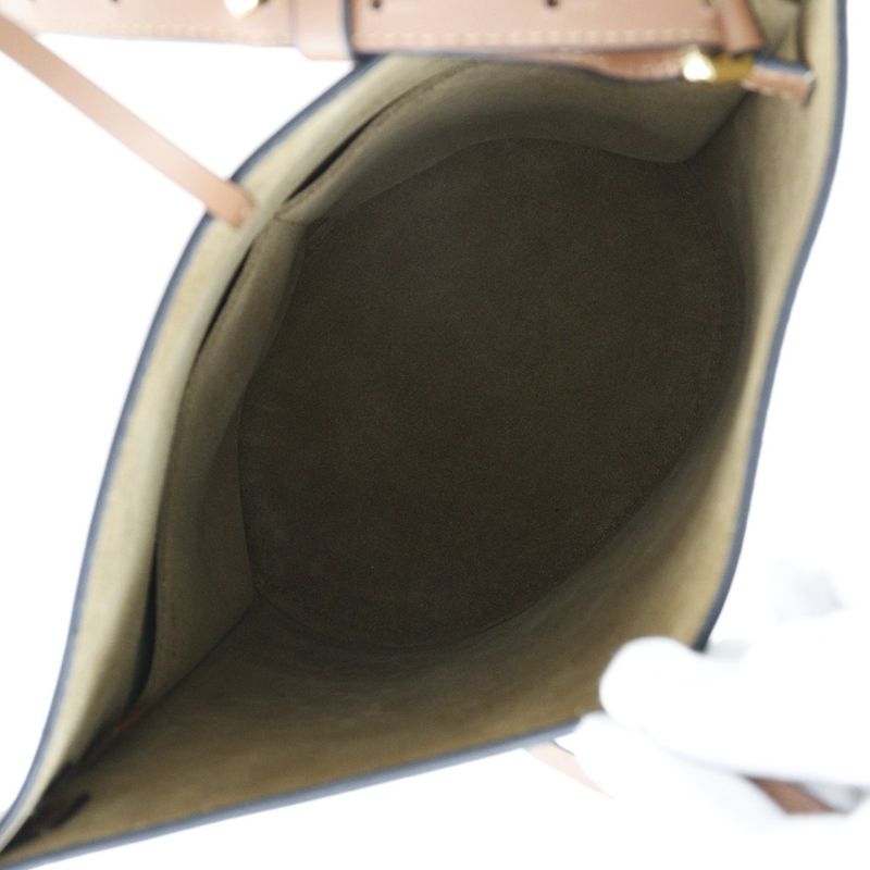 Loewe Anagram Perforated Calf White Women Shoulder Bag