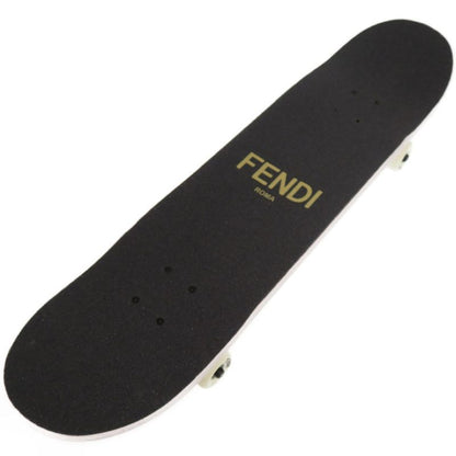 Fendi Skateboard Carry Black 7as081 / 7as082 Zucca FF Logo Trunk Skateboard