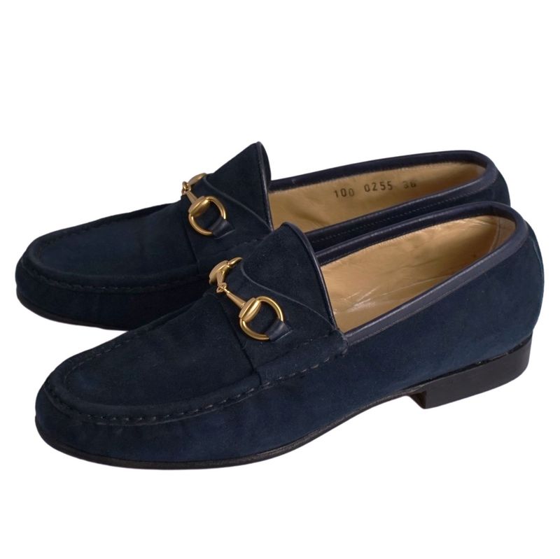 Vintage Gucci Loafers Moccasins Horsebit S