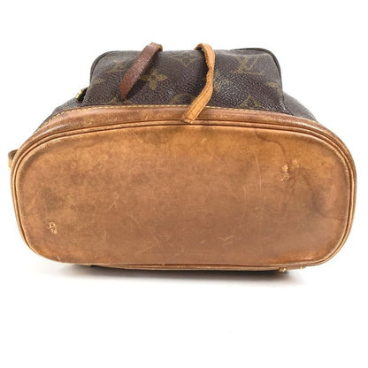 Louis Vuitton Backpack Sac Mini Montsouris M51137 Monogram Canvas Brown