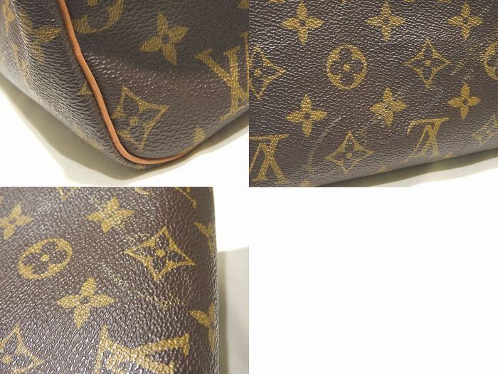 Louis Vuitton Speedy 30 M41526 Handbag Mini Bosun Shape Women's Monogram Brown
