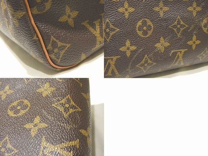 Louis Vuitton Speedy 30 M41526 Handbag Mini Bosun Shape Women's Monogram Brown