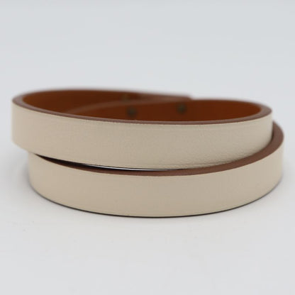 Hermes Mini Kelly Dubretour Kelly Bracelet T2 U Engraved White Gold Color