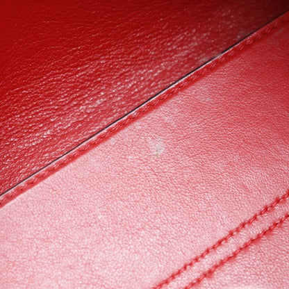 Loewe Avenue Repeat Anagram Chain Shoulder Calf Red Ladies Shoulder Bag