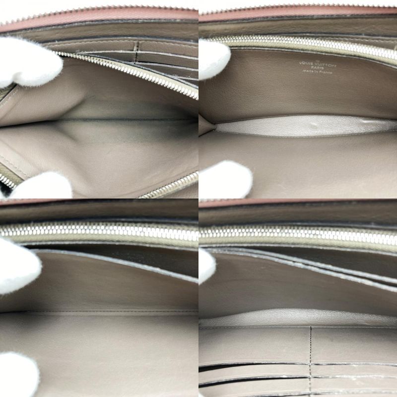 Louis Vuitton M60148 Portefeuille Comete Long Wallet Leather Magnolia Pink