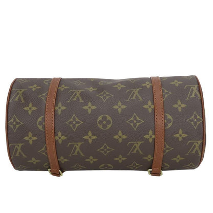 Louis Vuitton Handbag Papillon 26 M51366 Monogram Brown Old Shape Cylindrical