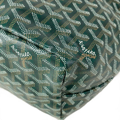 Goyard Shoulder Bag Saint Louis PM Green Leather