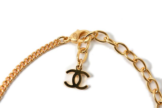 Chanel Necklace Pendant Chain Ladies Men's Chanel Africa Motif Coco Mark CC