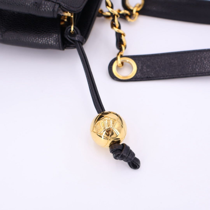 Chanel Triple Coco Mark Chain Tote Bag Women