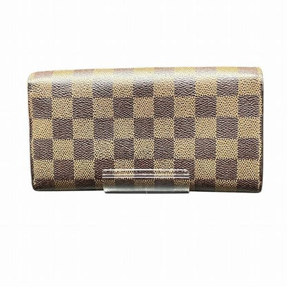 Louis Vuitton Damier Portefeuille Sarah N61734 Long Wallet Unisex