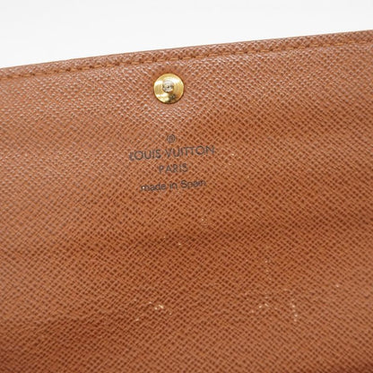 Louis Vuitton Long Wallet Monogram Portefeuille Sarah M61734 Brown Ladies