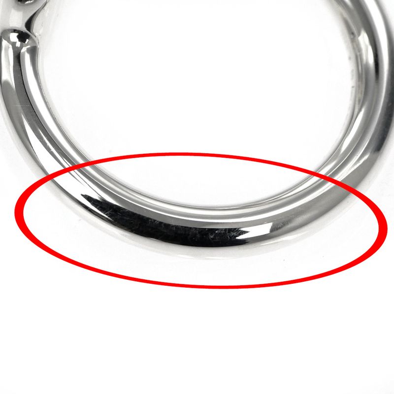 Hermes Ring Echape MM Size 53 Ag925 Silver - Accessories - Ring