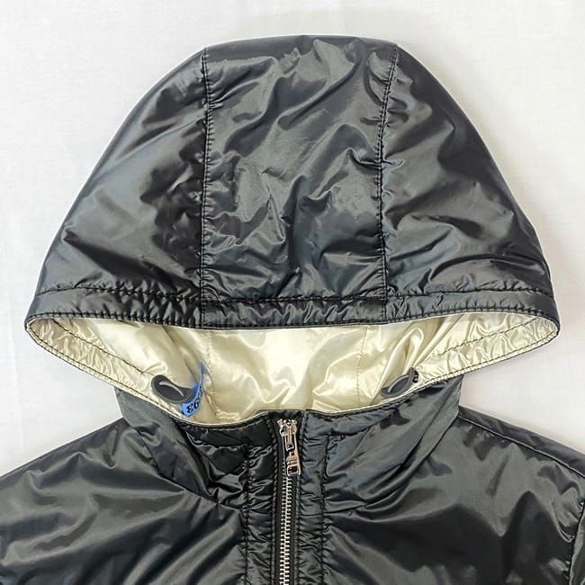 Prada Down Jacket Ec21438 Khaki Green Tessuto