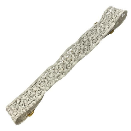 Christian Dior Bag Strap Replacement Shoulder Strap Small Leather White Gold