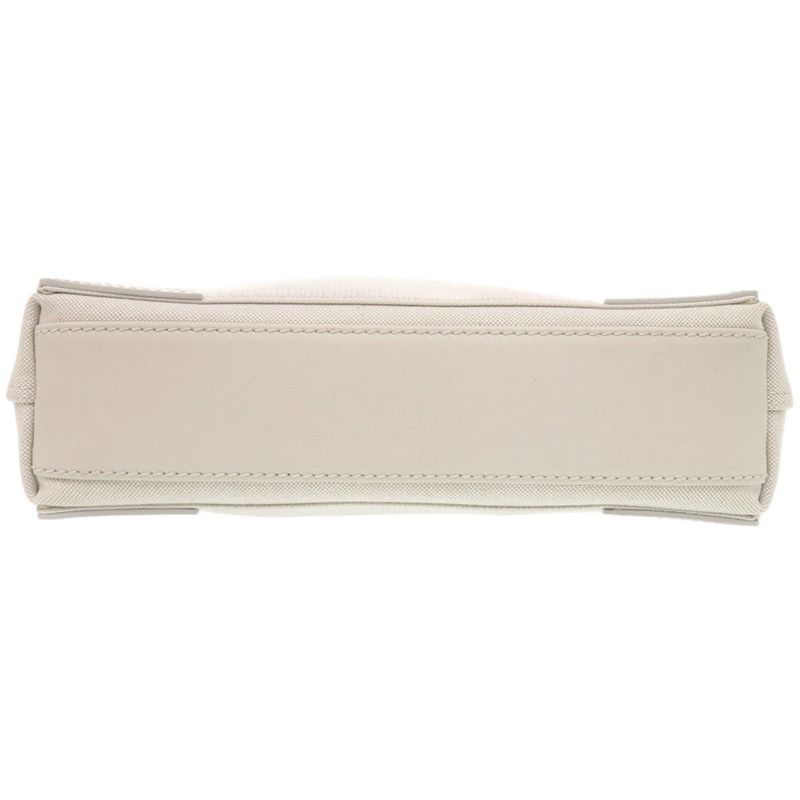Balenciaga 2WAY With Pouch Navy Cabas Su XS 390346 Canvas White Handbag White