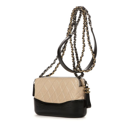 Chanel Gabrielle Rose Aged Calfskin A