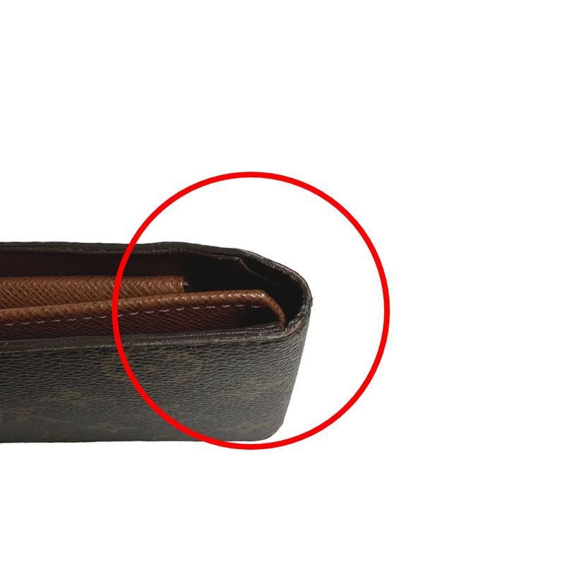 Louis Vuitton M60026 Monogram Portefeuille And Florine Folded Wallet Louis