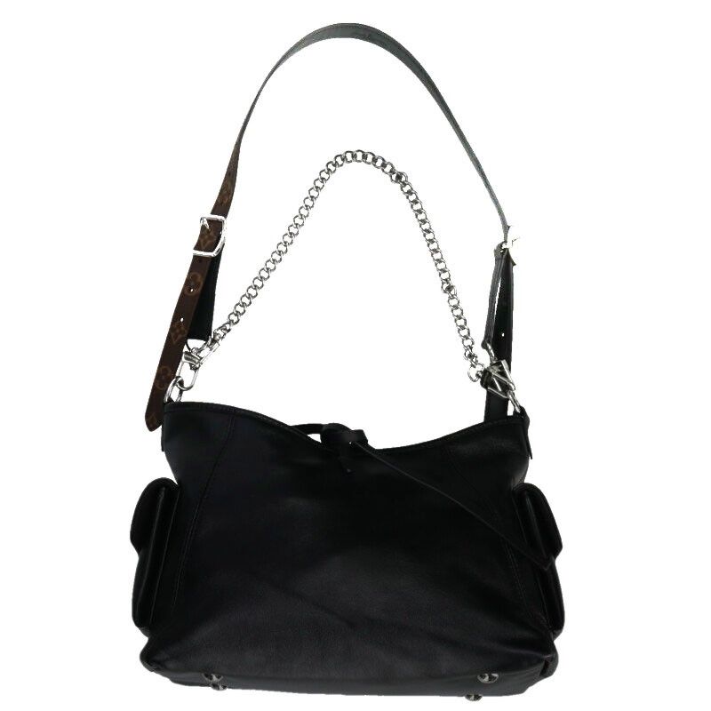 Louis Vuitton Carryall Cargo Vibe PM M24861 Leather Shoulder Bag Men's