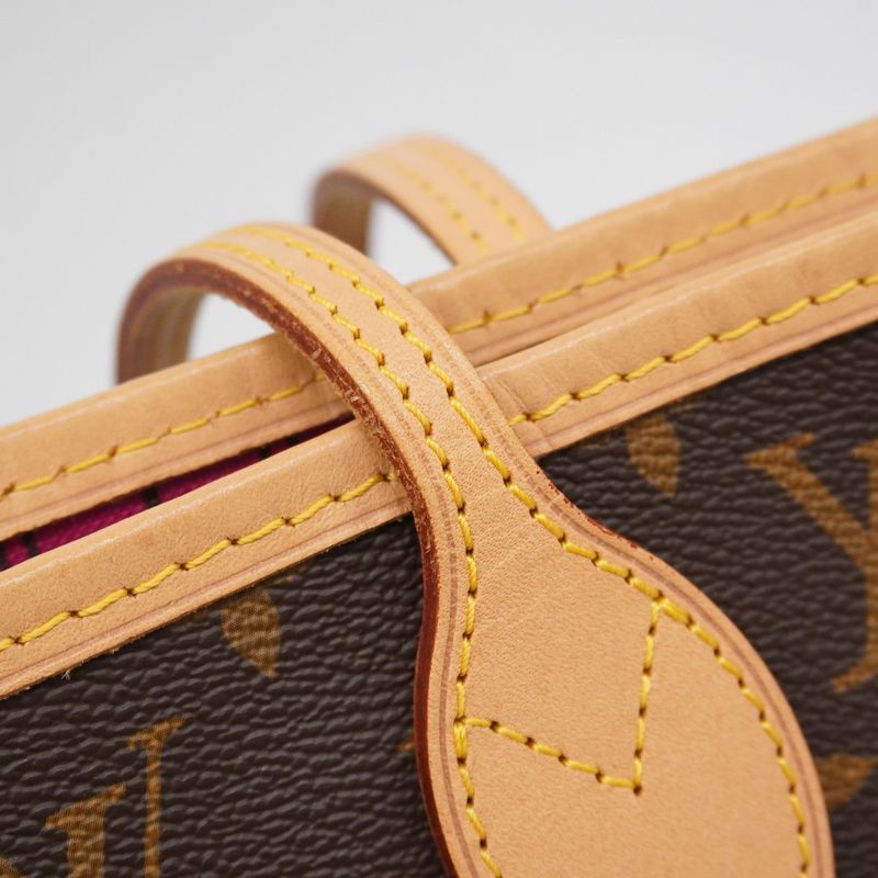 Louis Vuitton Tote Bag Monogram Neverfull MM M41178 Brown Pivoine Women's