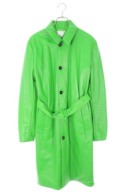 Bottega Veneta 668754 V16h0 Padded Leather Trench Coat Men's 40