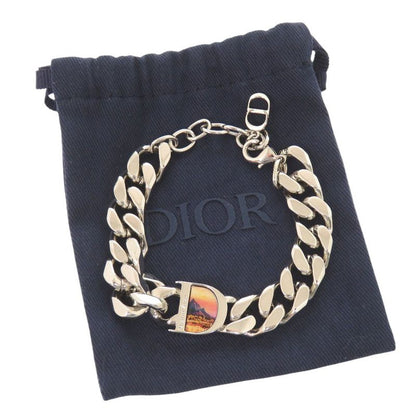 Dior Logo Metal Silver Chain Bracelet 1063 Dior Men's