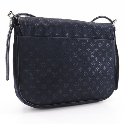 Louis Vuitton Musette Comte De Fe M92273 Monogram Satin And Halaco Black Sr0032