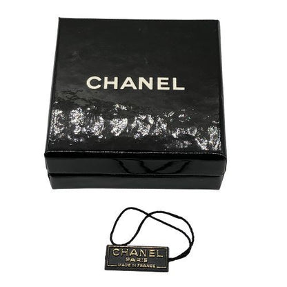 Chanel Earrings Crown Gold Plated Gold