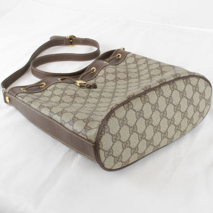 Gucci Old Gucci Drawstring 0011156179 4023 Shoulder Bag GG Supreme Canvas