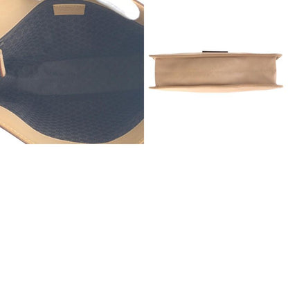 Gucci Beige Gold Hardware Leather 91762 Shoulder Bag Pochette Women 504893