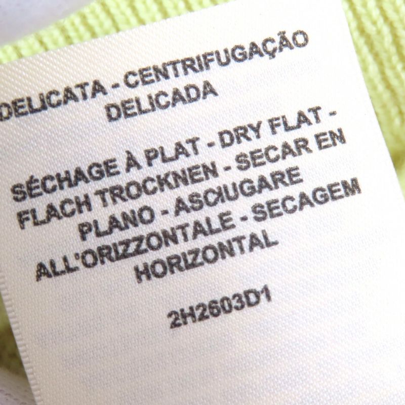 Hermes 22AW 2h2603d1 100% Cashmere Serie Buttons Long Sleeves Oversized Sweater