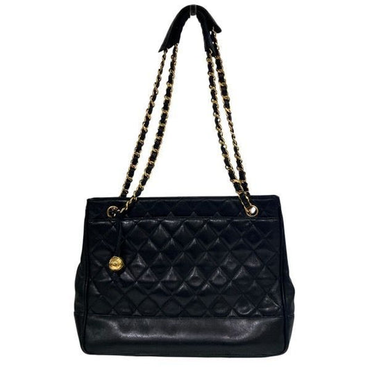 Chanel Matelasse Lambskin Chain Bag Handbag Women