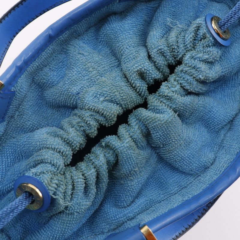 Louis Vuitton Mini Lagoon Bay Epi Plage M92472 Pile Light Blue Ca0013 Ladies