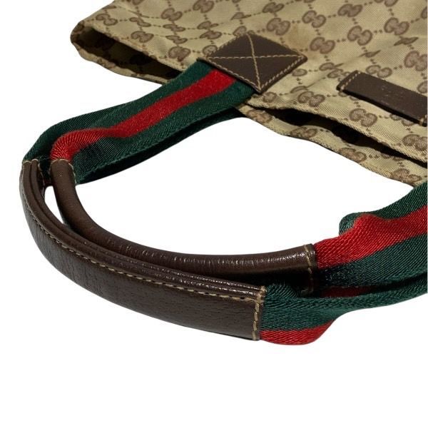 Gucci Sherry Line 131233 GG Canvas Bag Tote Bag Women