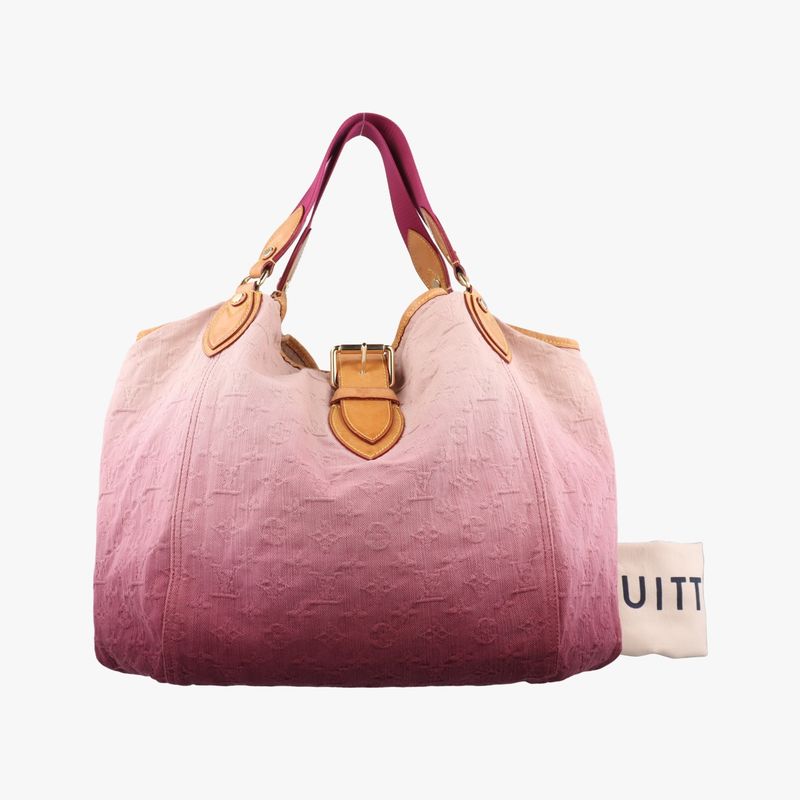 Louis Vuitton Quilted Monogram Sunbeam Beige X Pink X Multicolor Denim M40415fo4