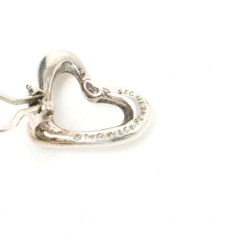 Tiffany & Co Tiffany & Co Open Heart Earrings For Two Ears Silver 925 20250701