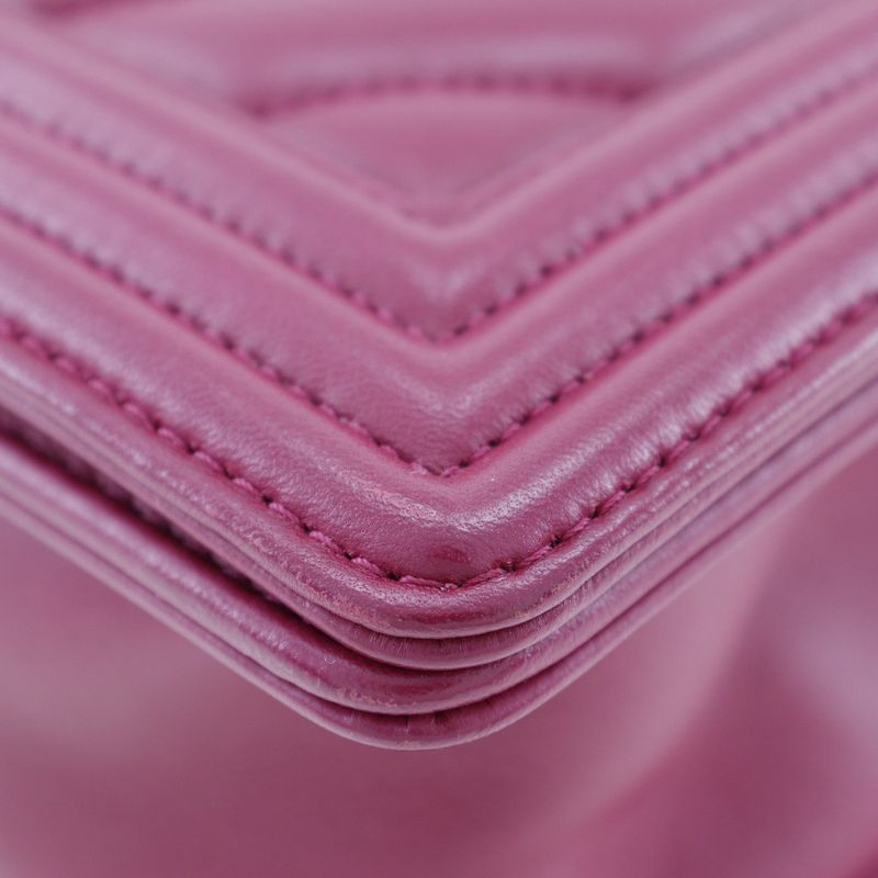 Chanel Boy Chanel Lambskin Women's Shoulder Bag