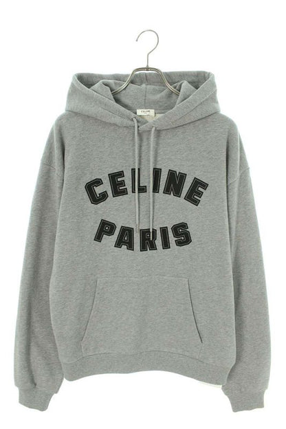 Celine 2y88g670q Loose Hoodie With Logo Print Men's M