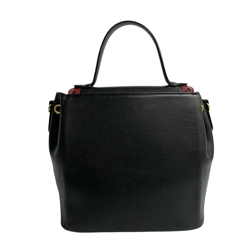 Yves Saint Laurent Vintage Logo Hardware Cutout Leather