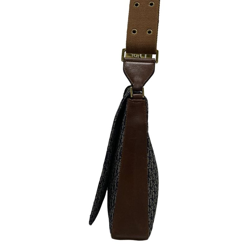 Dior/christian Dior Shoulder Bag Street Chictrotter Navy And Ivory And Dark