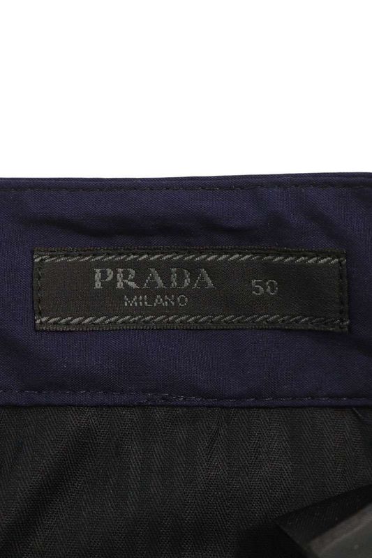 Prada Spg29 Plain Slack Long Pants Men's 50