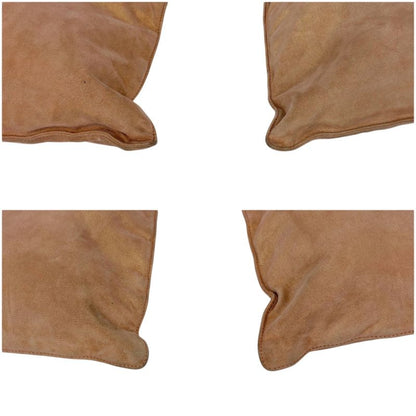 Loewe Anagram Logo Mini Tote Handbag Pink Beige Lame Metallic