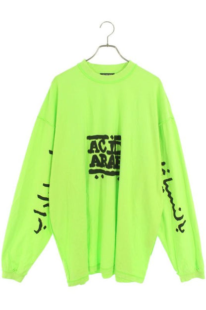 Balenciaga 22SS 707704 Tmvp6 ACID ARAB Damaged Long Sleeve Cut And Sewn Men's 3