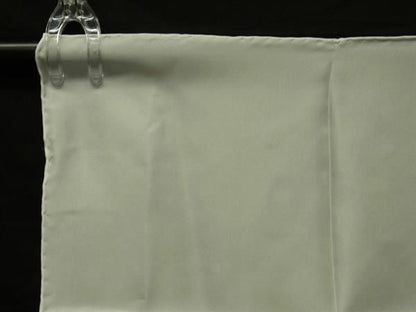 Saint Laurent 100% Silk Handkerchief Scarf For Women In White Fa1158