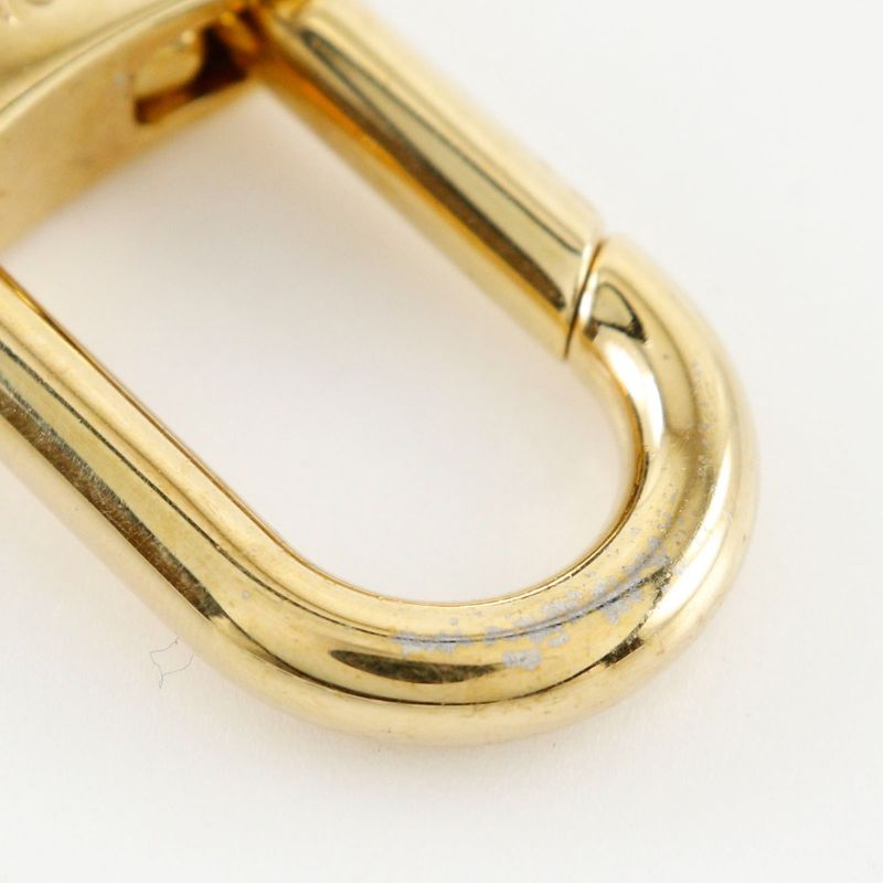 Louis Vuitton Tassel Bagcharm Mp1768 Monogram Canvas Brown Cx1116 Unisex Key