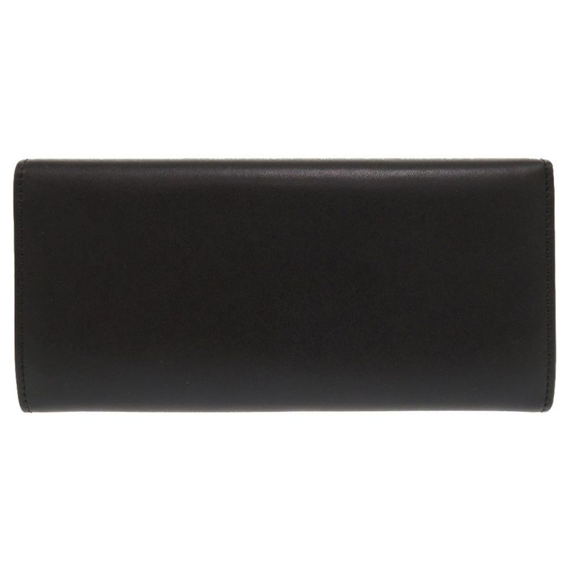 Fendi By The Way Continental 8m2051 Leather Black Long Wallet Black 2043 Fendi