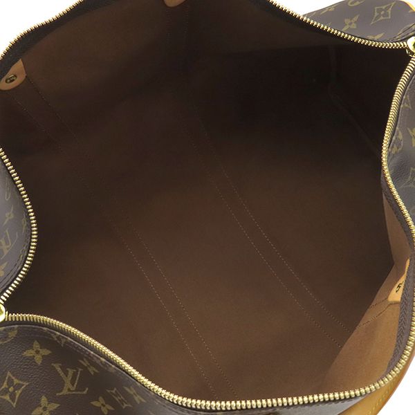 Louis Vuitton Boston Bag Keepall Bandoliere 50 Monogram Canvas Monogram Gold