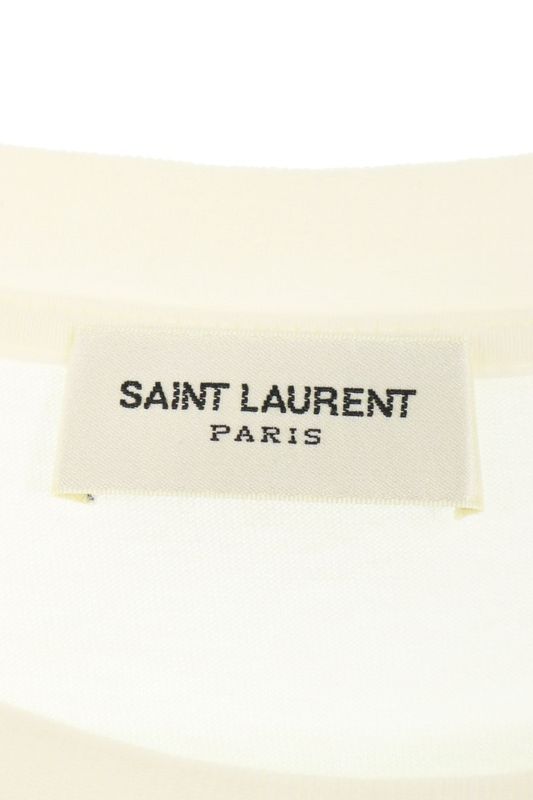 Saint Laurent Paris 461558 Y2tf1 Crushed T-shirt Men's XL